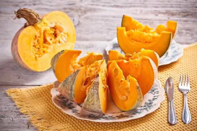 pumpkin to restore sight